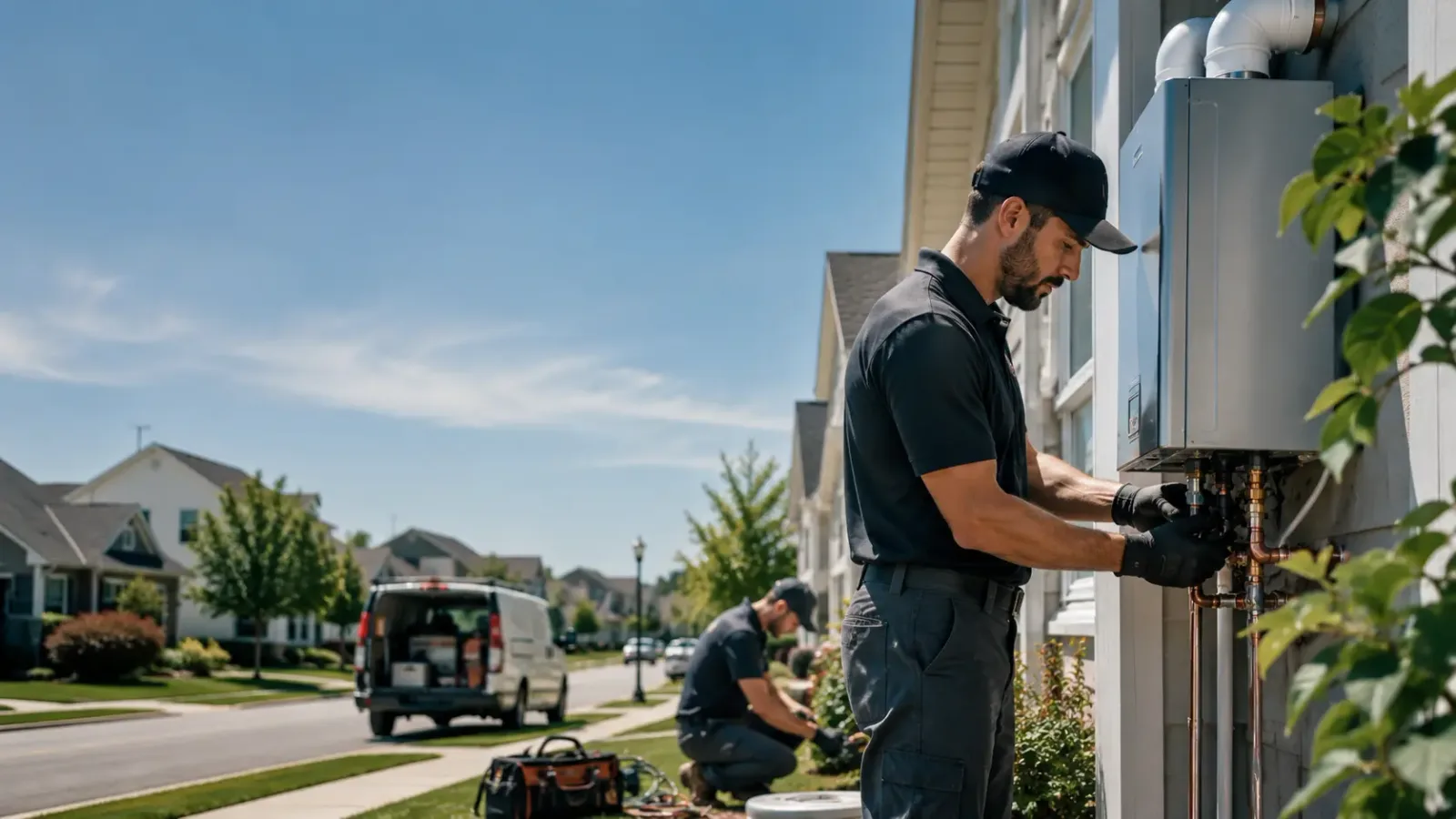 Tankless Water Heater Installation in Deforest, WI